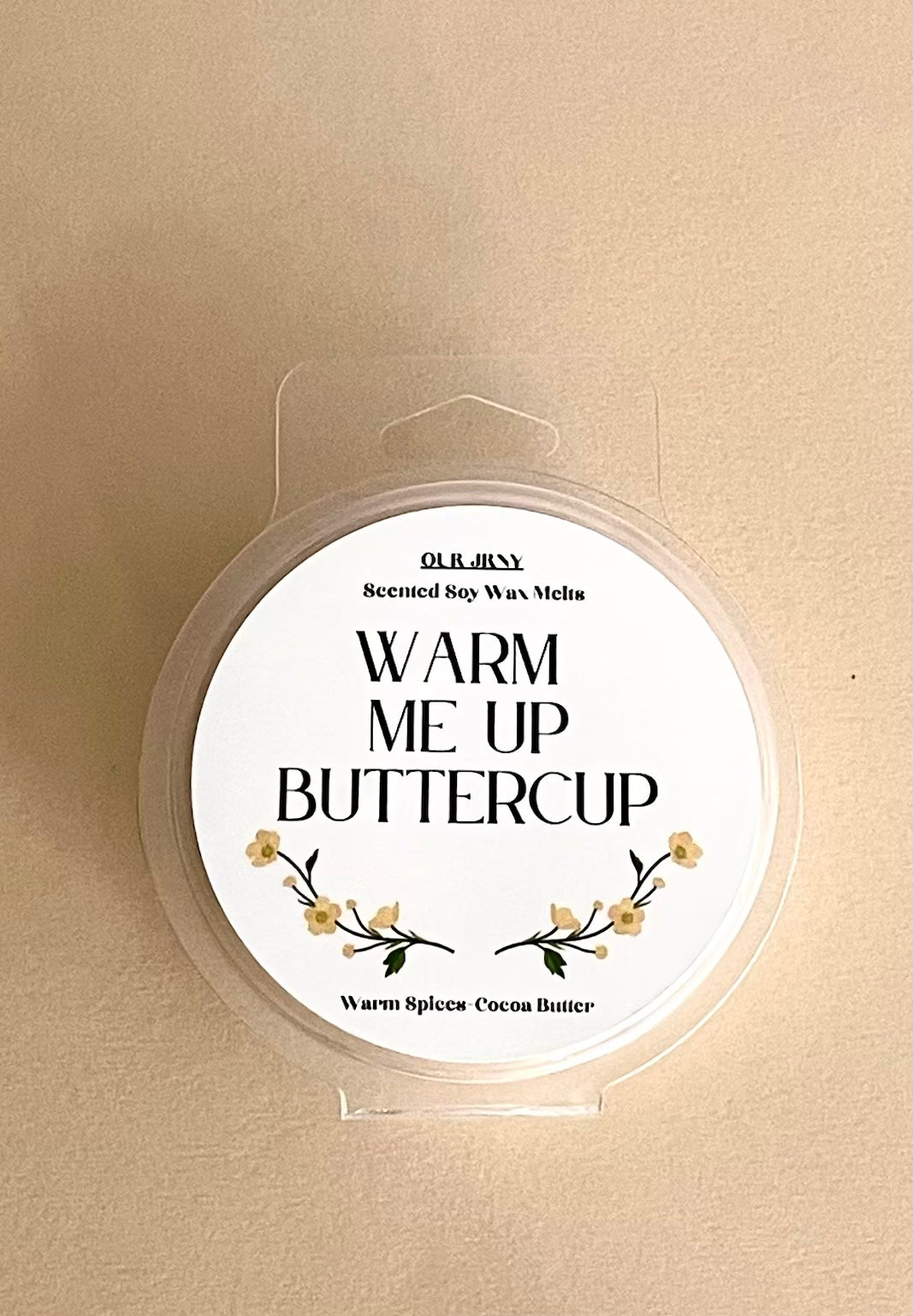 Warm Me Up Butter Cup- Wax Melt